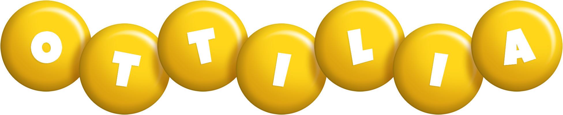 Ottilia candy-yellow logo