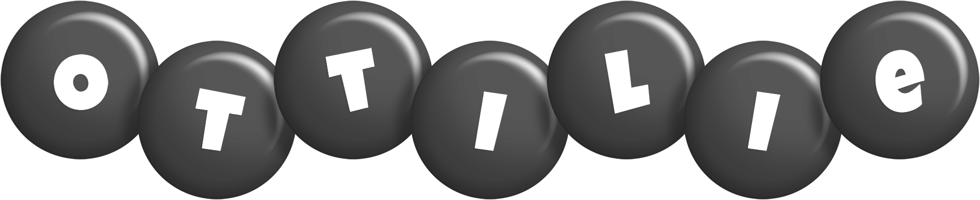 Ottilie candy-black logo