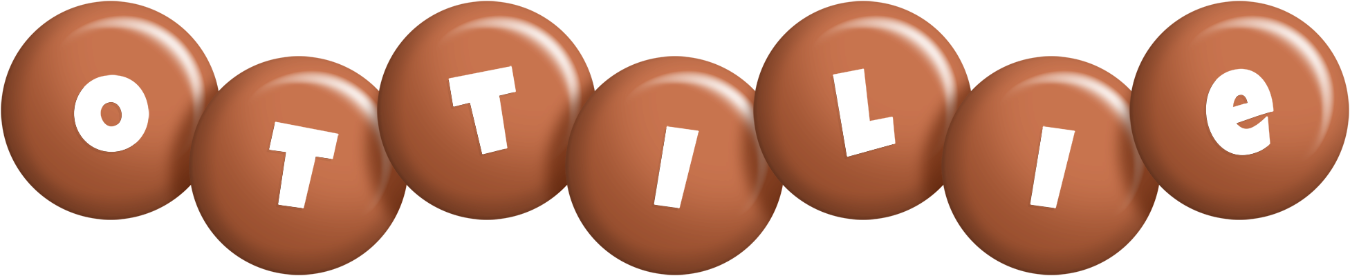 Ottilie candy-brown logo