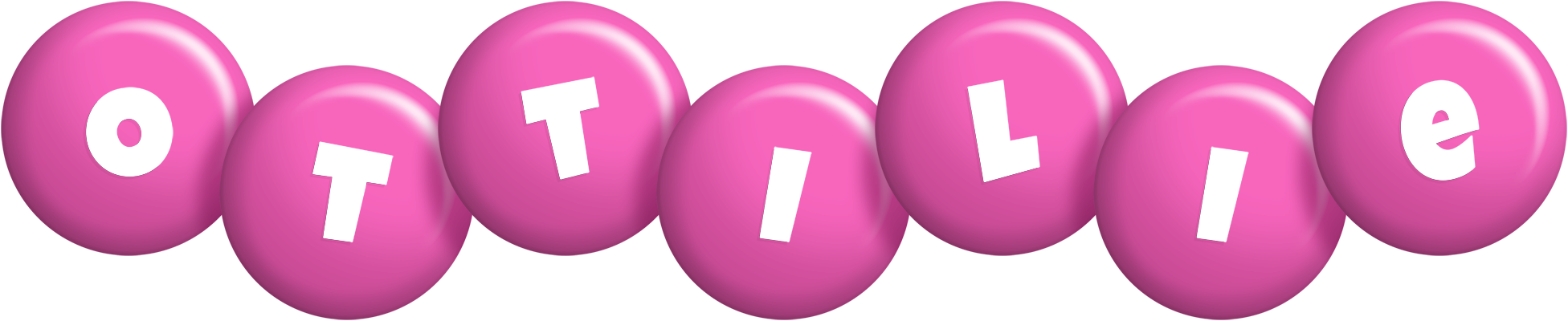Ottilie candy-pink logo