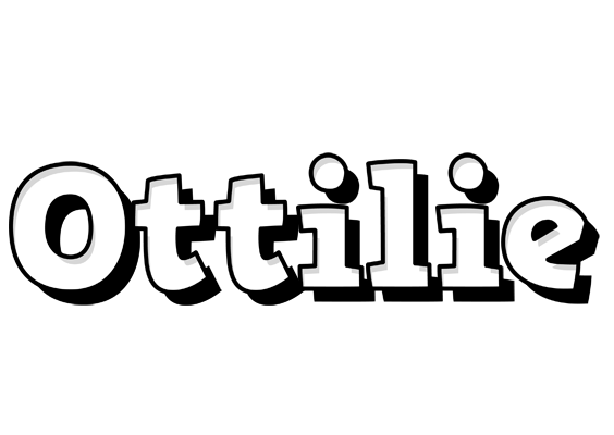 Ottilie snowing logo