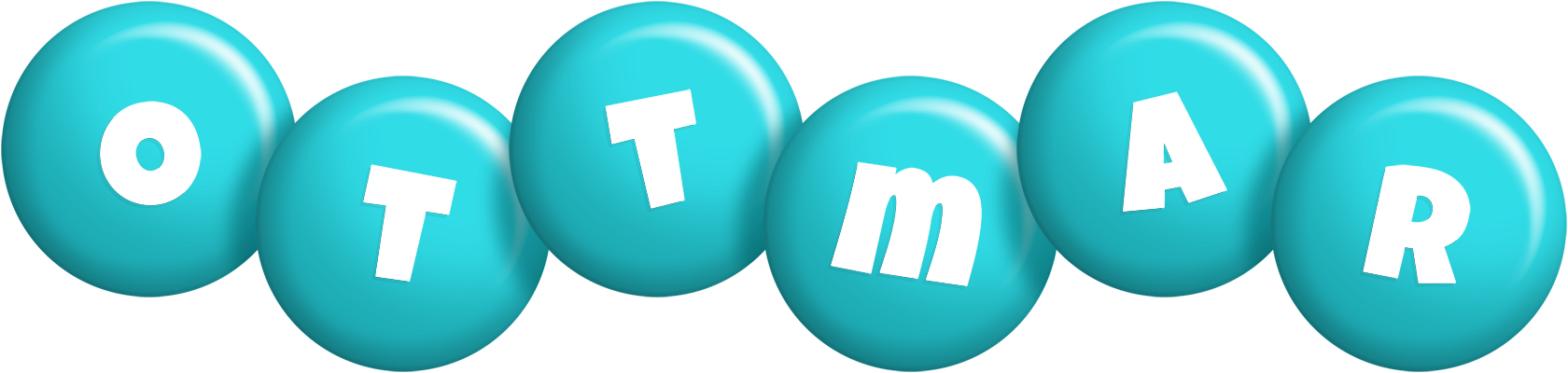 Ottmar candy-azur logo