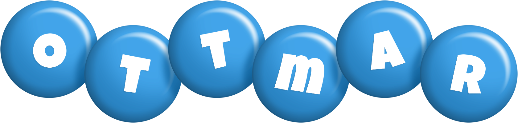 Ottmar candy-blue logo
