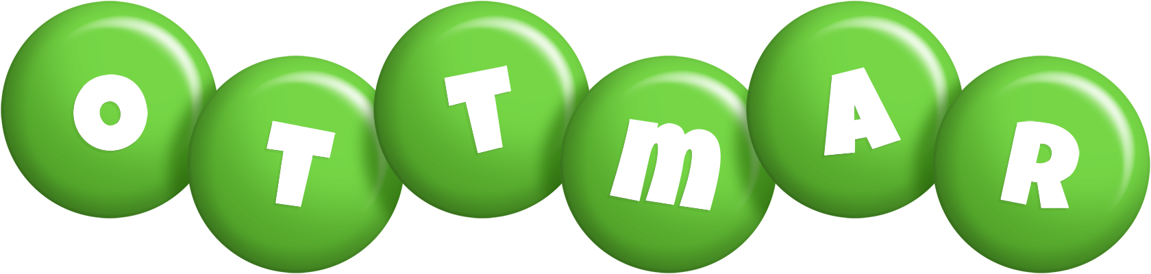 Ottmar candy-green logo