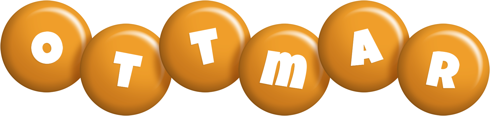 Ottmar candy-orange logo