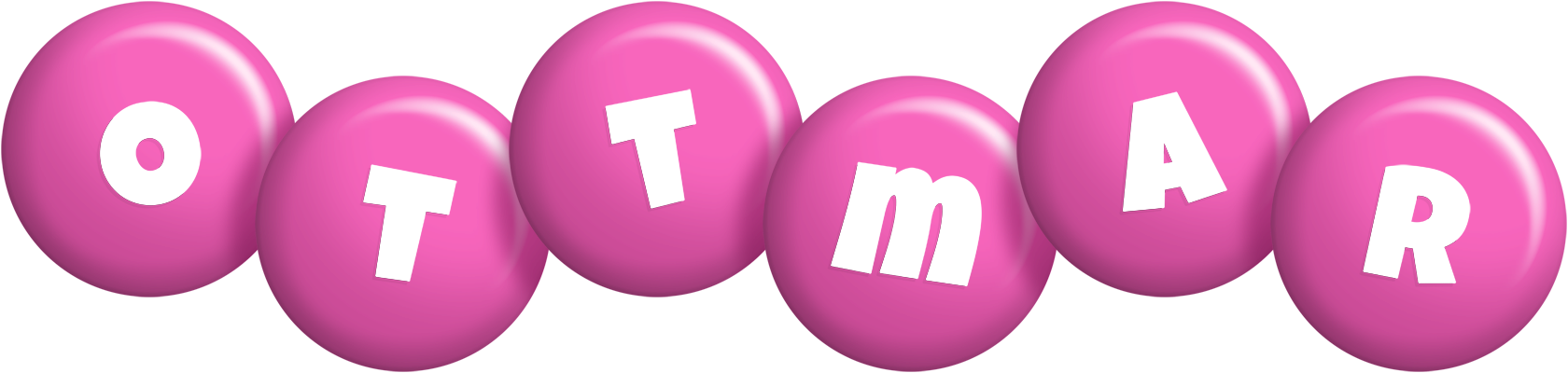 Ottmar candy-pink logo