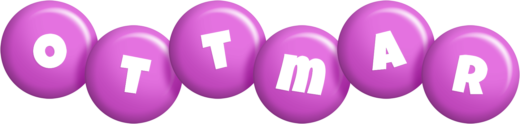 Ottmar candy-purple logo
