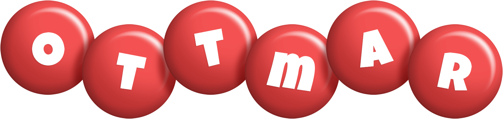 Ottmar candy-red logo