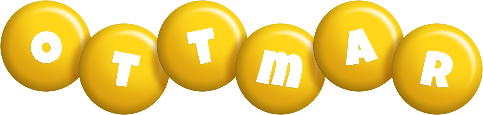 Ottmar candy-yellow logo