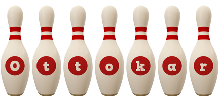 Ottokar bowling-pin logo