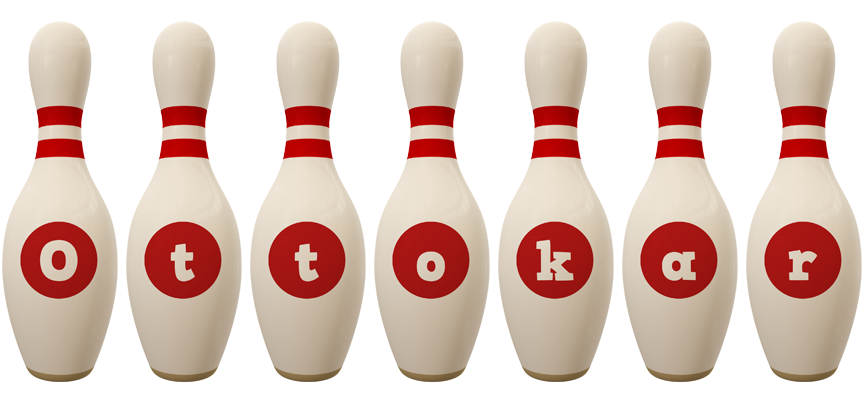 Ottokar bowling-pin logo