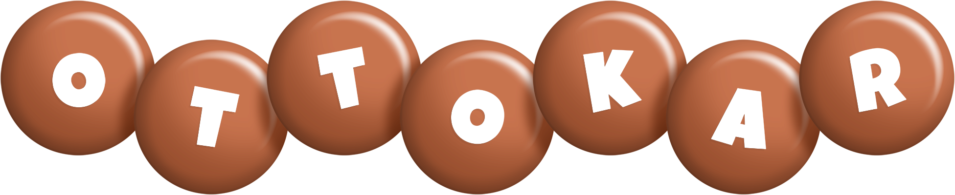 Ottokar candy-brown logo
