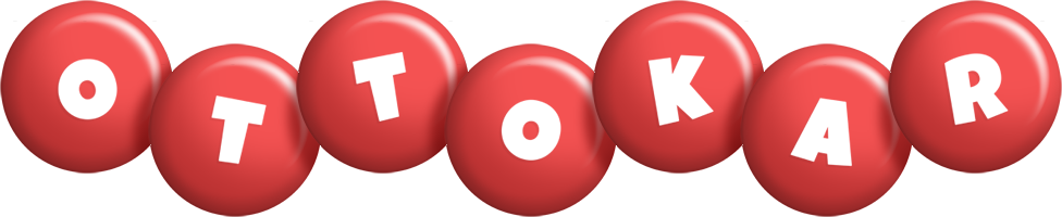 Ottokar candy-red logo