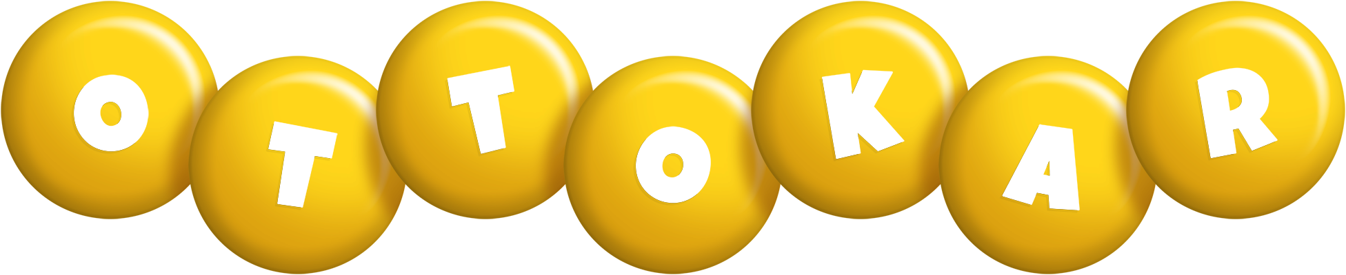 Ottokar candy-yellow logo