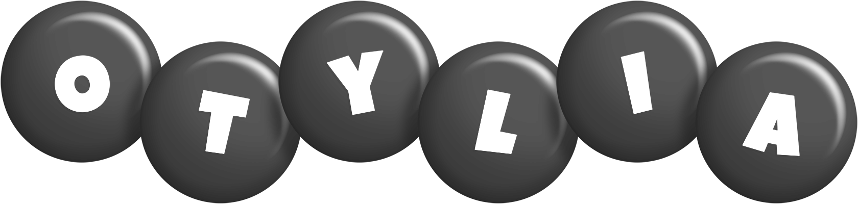 Otylia candy-black logo