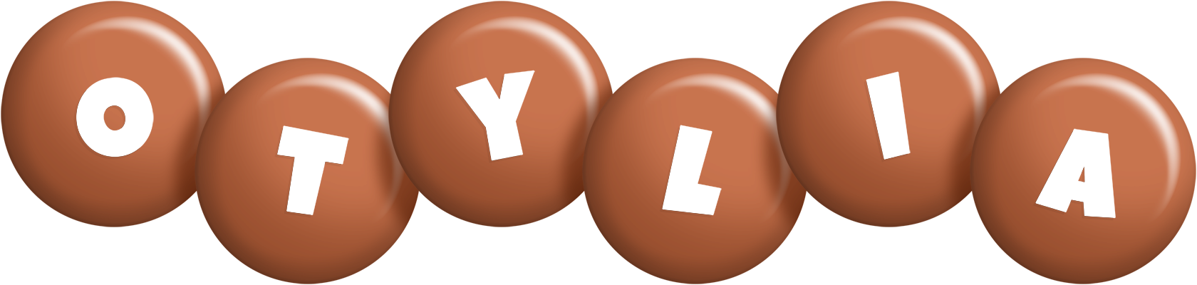 Otylia candy-brown logo