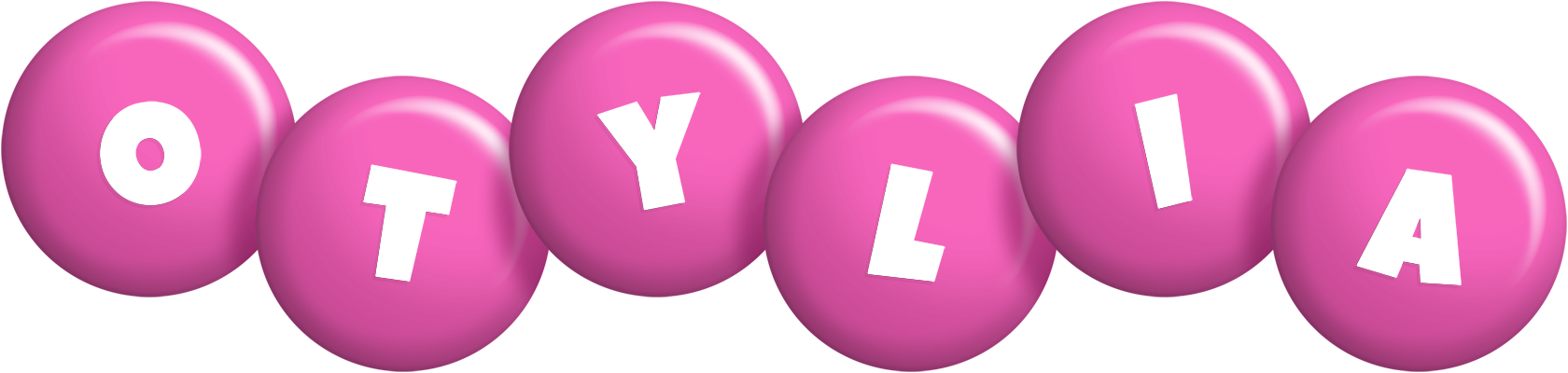 Otylia candy-pink logo