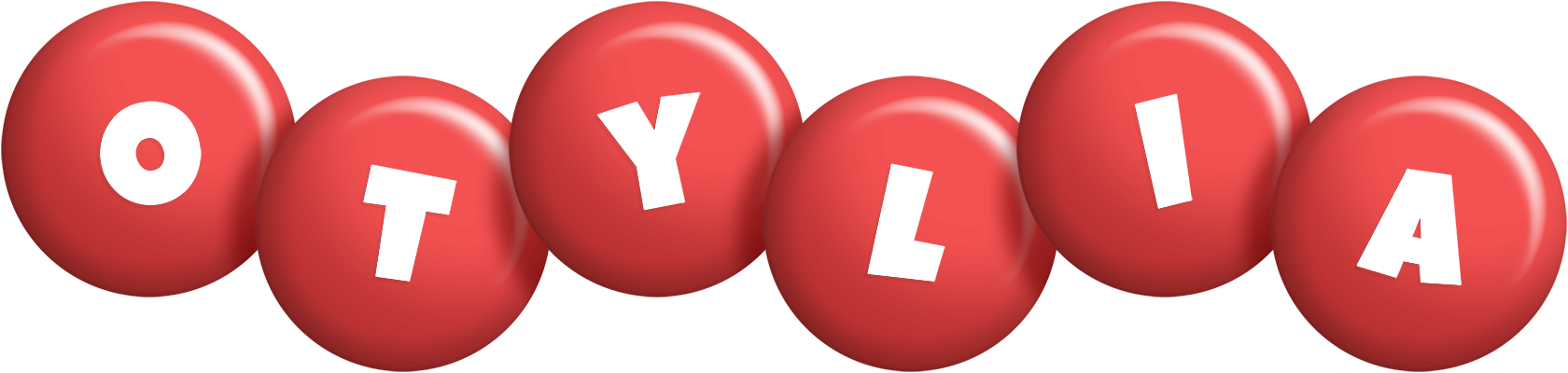 Otylia candy-red logo
