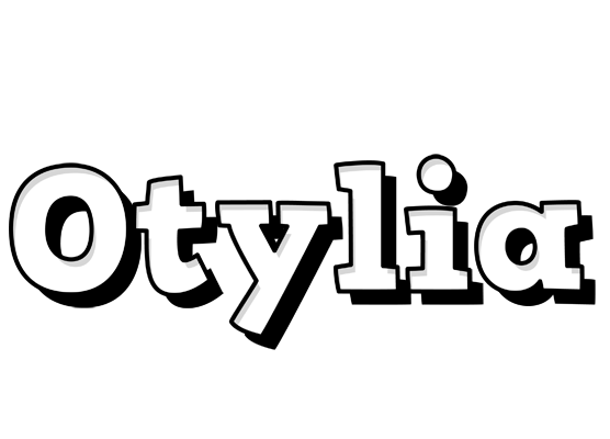 Otylia snowing logo