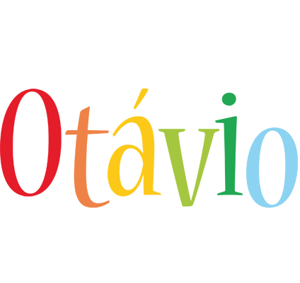Otávio birthday logo