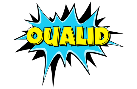 Oualid amazing logo