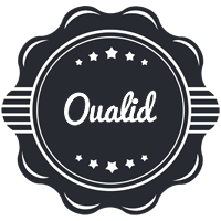 Oualid badge logo