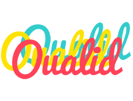 Oualid disco logo