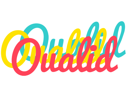 Oualid disco logo