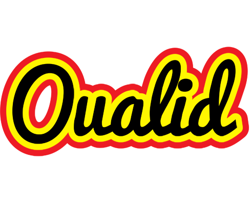Oualid flaming logo