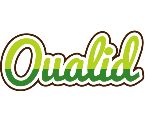 Oualid golfing logo