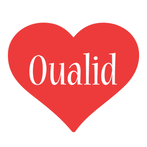 Oualid love logo