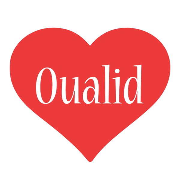 Oualid love logo