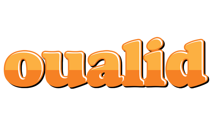 Oualid orange logo