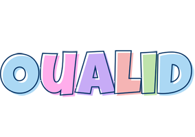 Oualid pastel logo