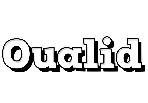 Oualid snowing logo