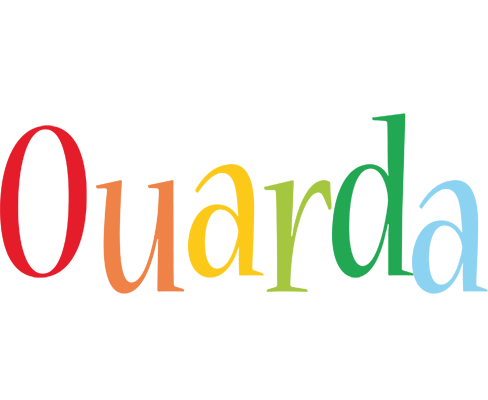 Ouarda birthday logo