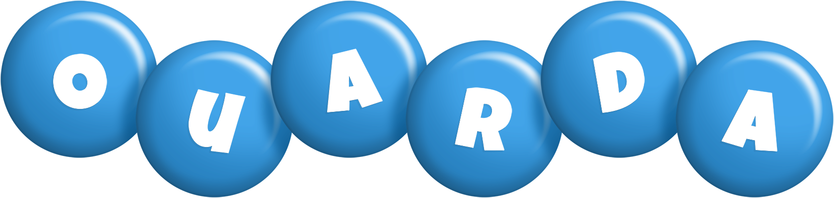 Ouarda candy-blue logo