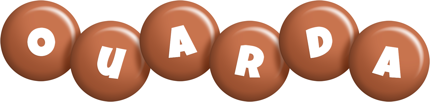 Ouarda candy-brown logo