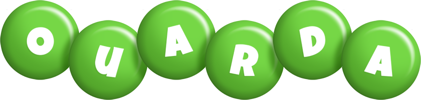 Ouarda candy-green logo