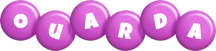 Ouarda candy-purple logo