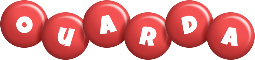 Ouarda candy-red logo