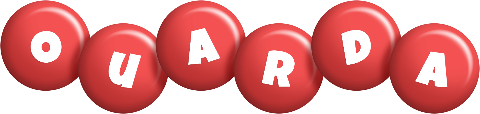 Ouarda candy-red logo