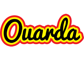 Ouarda flaming logo