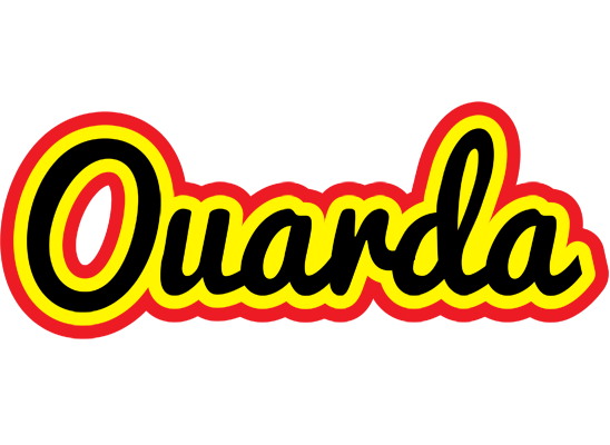Ouarda flaming logo