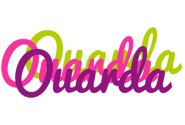 Ouarda flowers logo