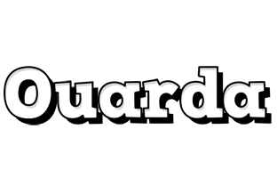 Ouarda snowing logo