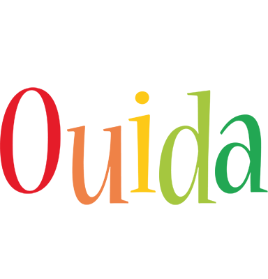 Ouida birthday logo