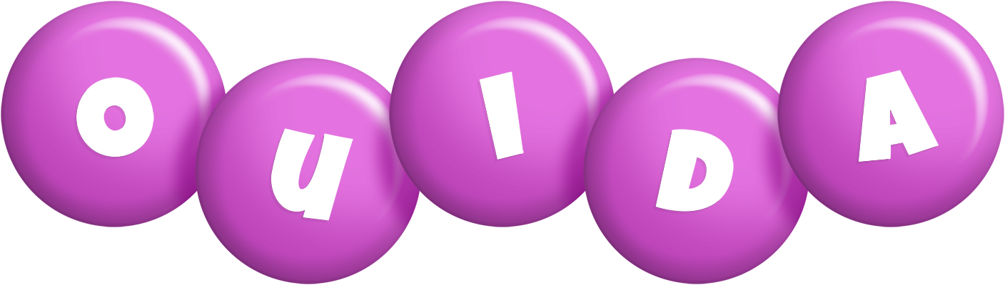 Ouida candy-purple logo