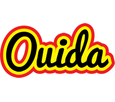 Ouida flaming logo