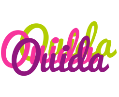 Ouida flowers logo